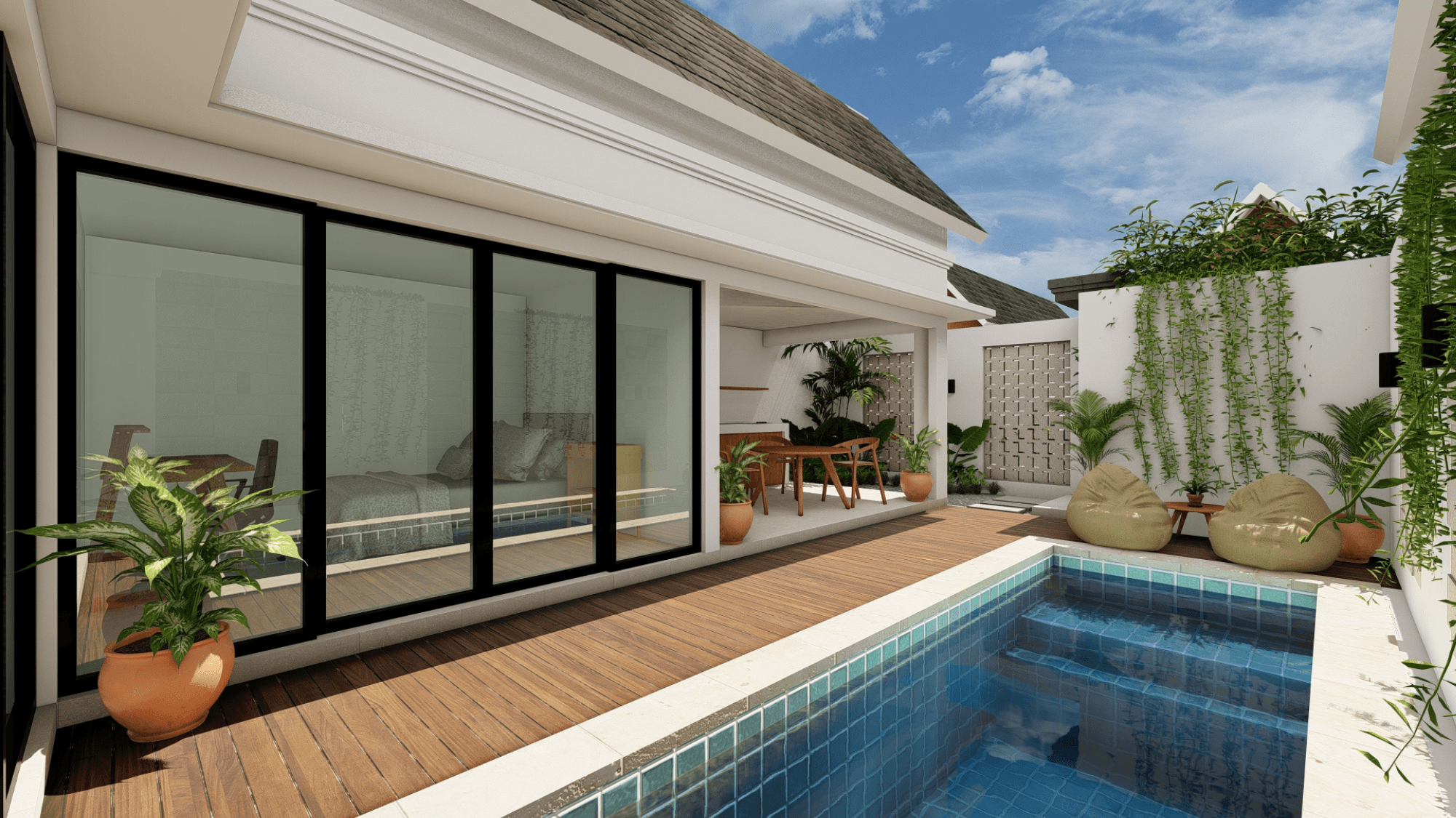 LM Villa, Bali — landscape design, view 1 of 6